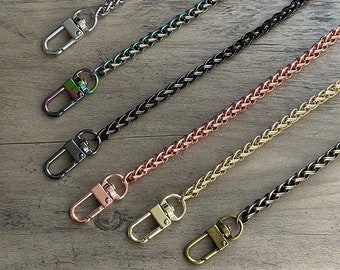 Designer Purse Chain Nickel silver, Gold, Brushed Gold, Antique Brass,  Bronze, and Black 12 16 19 24 36 48 Ships From USA -  Israel