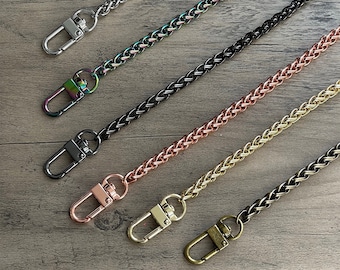 Crossbody Purse Chain Strap: Single Link Handbag Chain, 47.2"