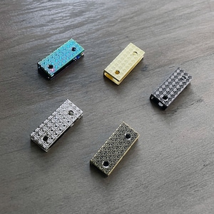 1″ (25 mm) Rectangle Strap End Caps – 4 pcs