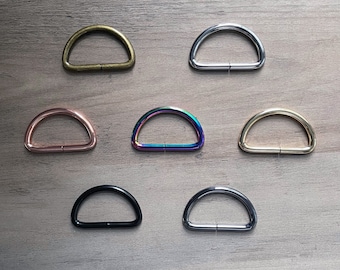 1.5 inch D-Rings (4 pieces)  38mm  NEW Heavy duty 4mm thick