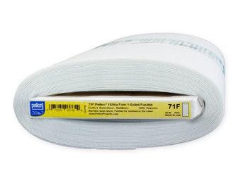 Pellon Peltex 71F Fusible White Interfacing, 20" Wide
