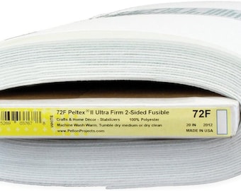 Pellon 72F Peltex Ultra Firm 2-sided Fusible Stabilizer | 20