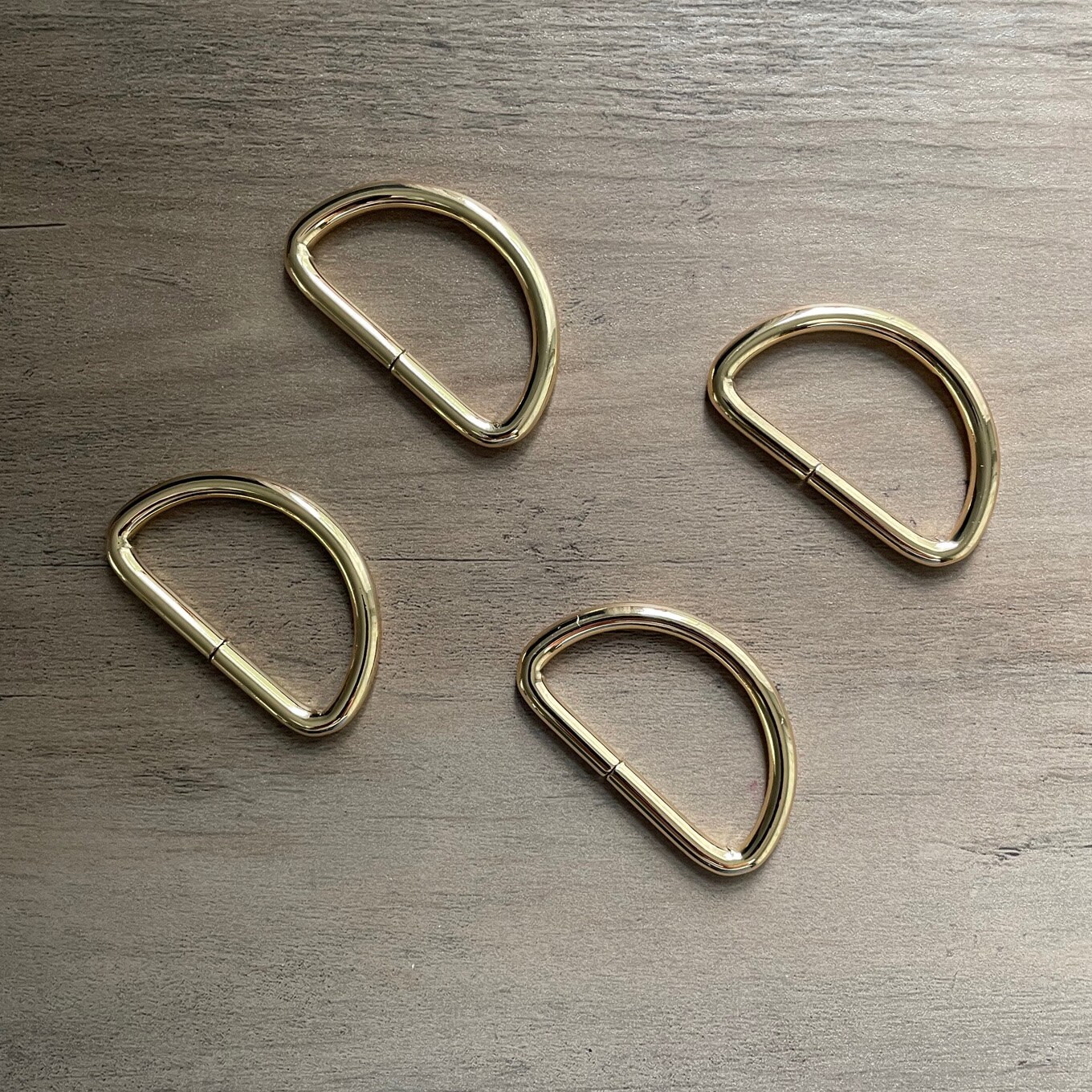 1.5 Inch D-rings 4 Pieces 38mm NEW Heavy Duty 4mm Thick - Etsy