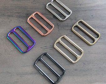 1.5 Inch Tri-Glide Strap Adjusters: Purse Strap Hardware (4pcs)