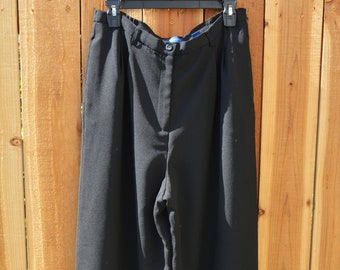 Vintage Y2K Karen Scott Black Pleated Pants