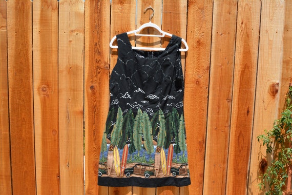 Vintage 1990s Shannon Marie Hawaii Sleeveless Min… - image 1