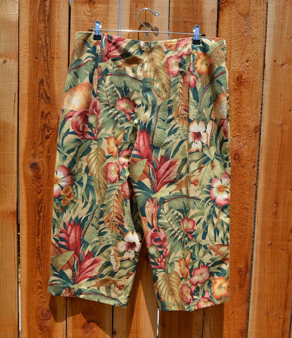 Vintage Y2K Ultra Dress Two Piece Hawaiian Print … - image 8