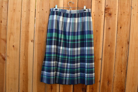 Vintage 1990s Gleneagles of Scotland Pleated Plai… - image 3