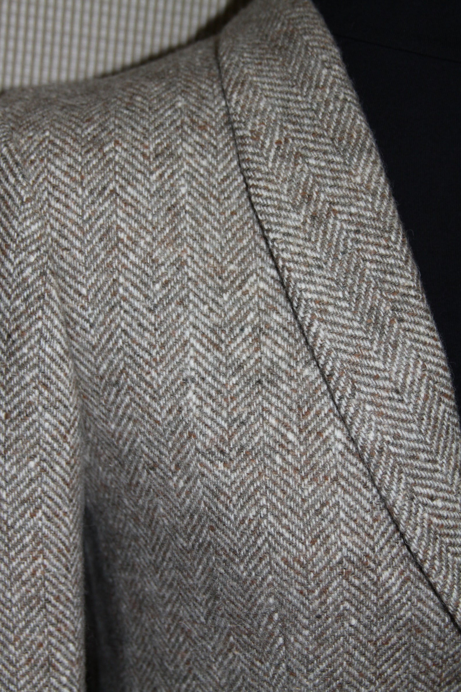 Horst Mandel Berlin Tweed Herringbone Tailored Jacket EUR 38/M - Etsy