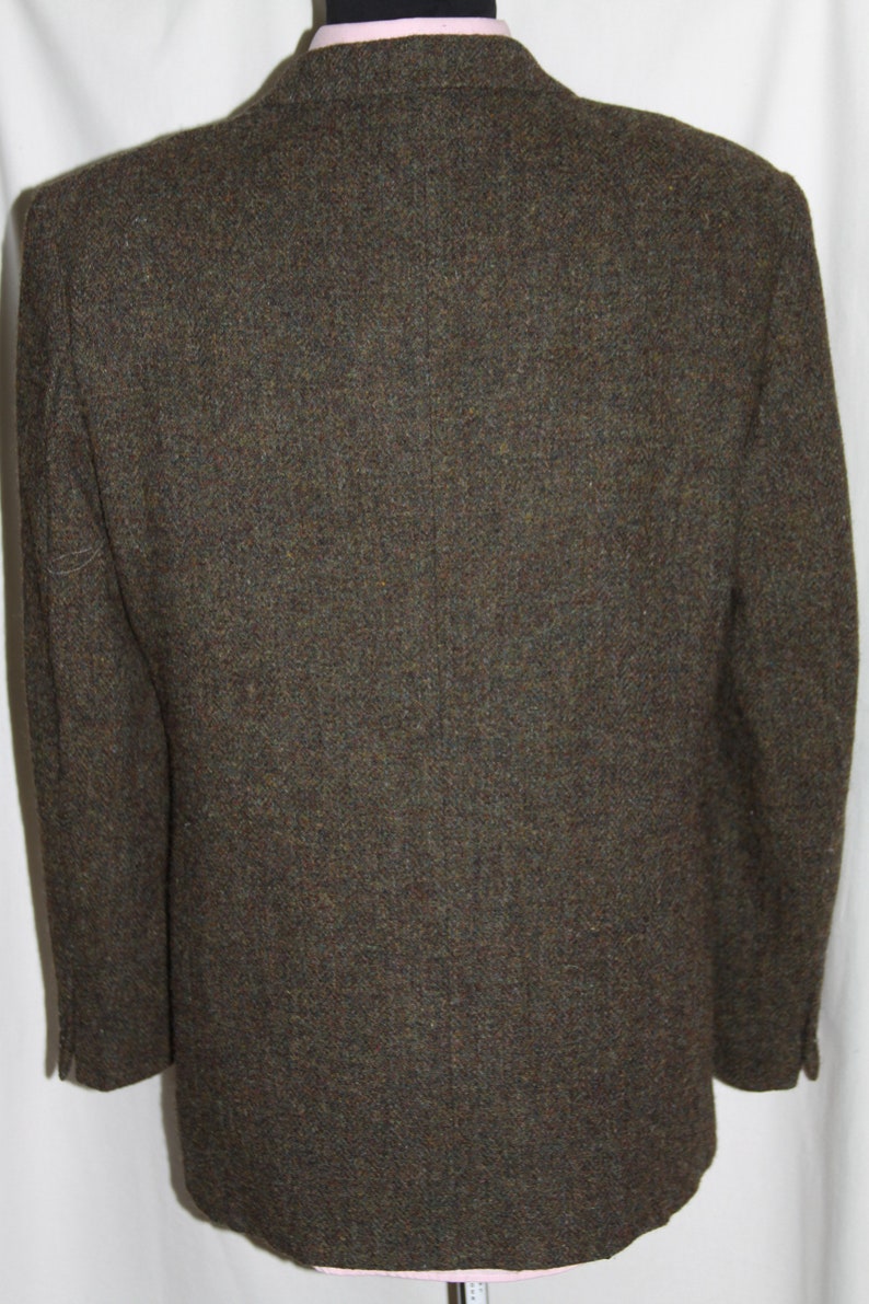 Avantgarde Harris Tweed Wool Jacket Blazer Size UK 44-46' L/XL - Etsy ...