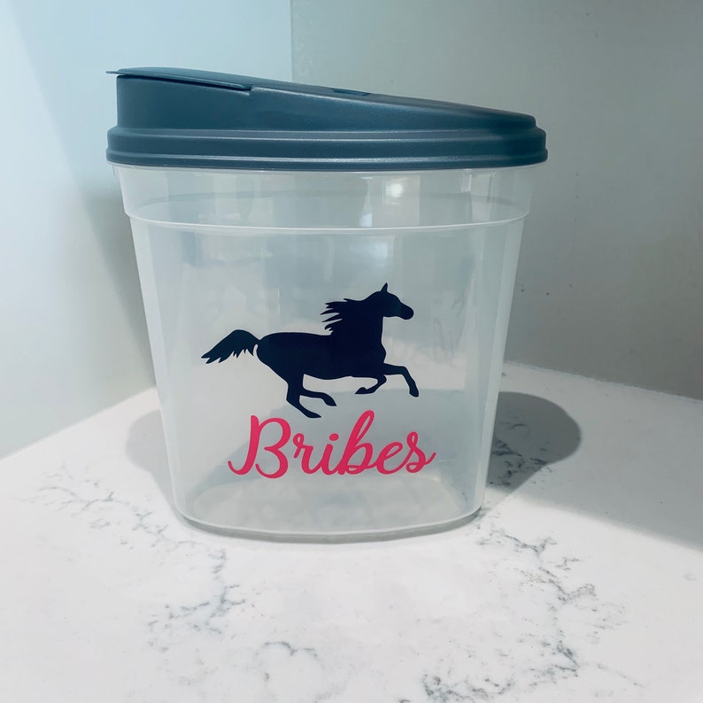 Galloping Horse Treat Container Treat Container Equestrian Etsy