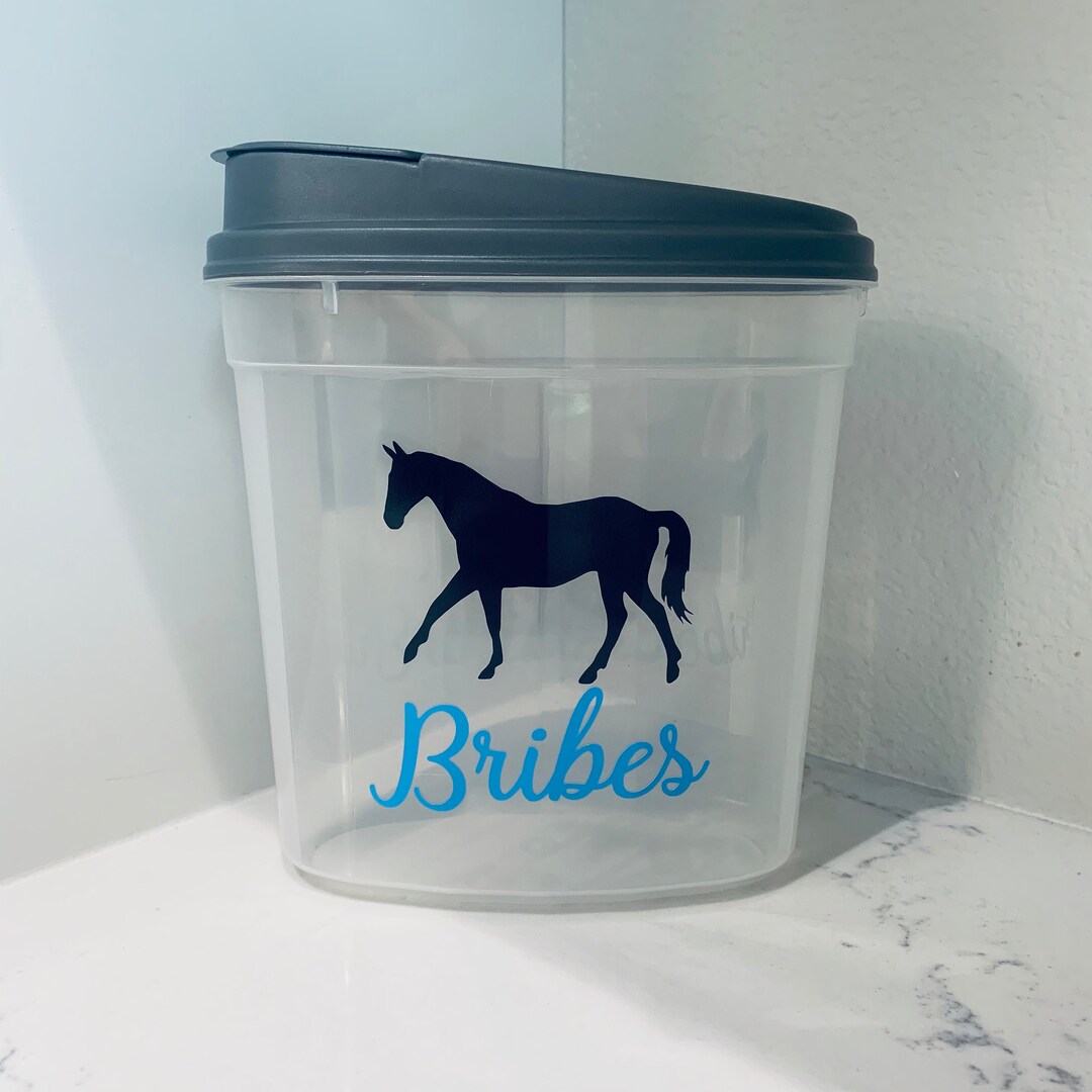 Walking Horse Treat Container, Treat Container, Equestrian Gift, Horse