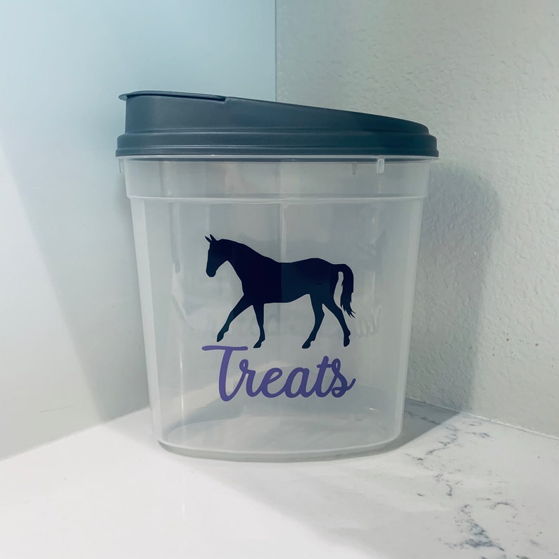 Walking Horse Treat Container Treat Container Equestrian Etsy