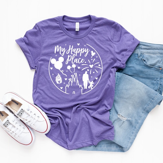My Happy Place Disney Parks Unisex T 