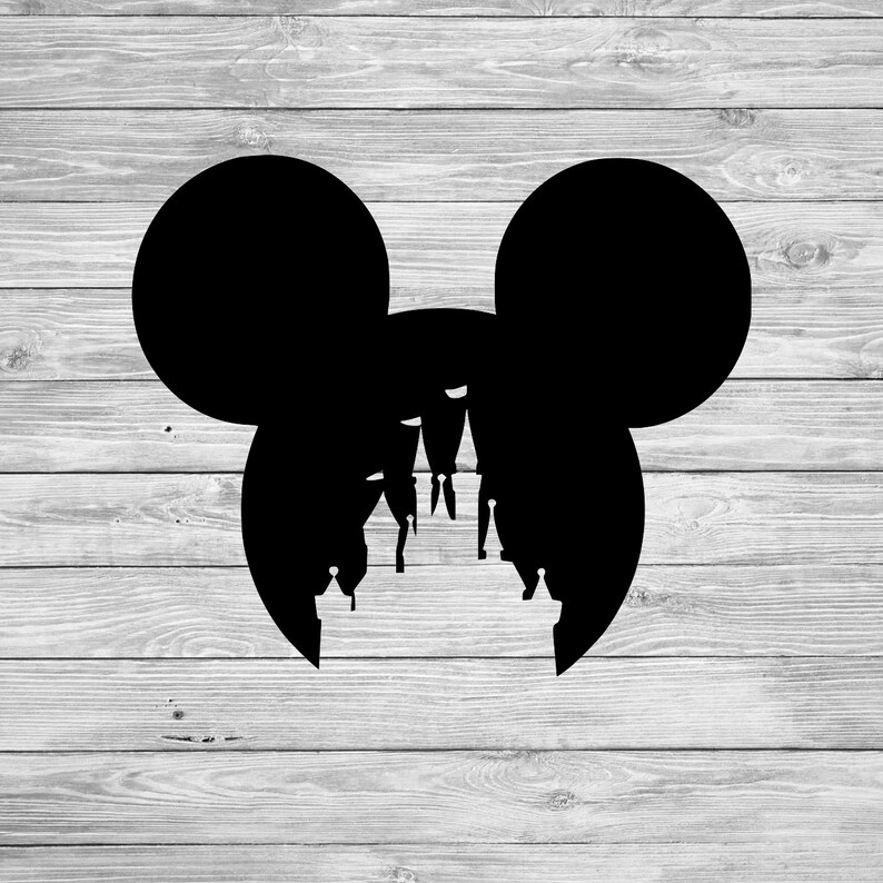 Mickey Castle Disney Decal Vinyl Sticker Vehicle Yeti Etsy