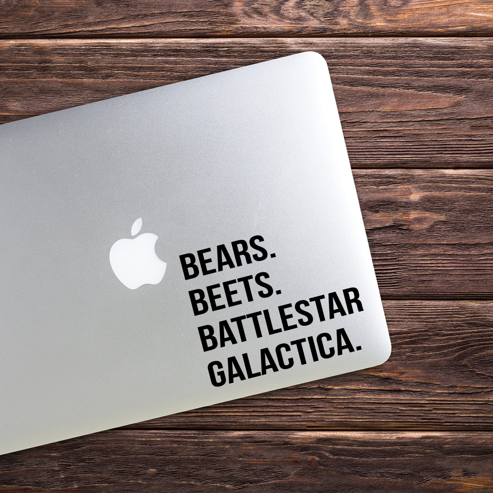 Bears Beets Battlestar Galactica Decal Vinyl Sticker Vehicle Etsy