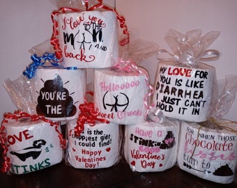 Personalized Toilet Paper - Etsy