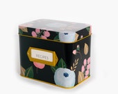 Recipe Box With 24 Cards 12 Dividers by Polite Society