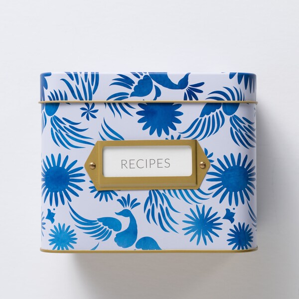 Recipe Box Etsy