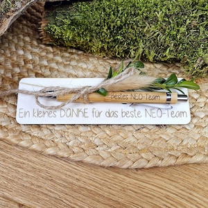 Kugelschreiber personalisiert Geschenk kleines Dankeschön, für Hebamme, Dankeschön an NEO-Station, Lehrer, Erzieher, individuelles Geschenk