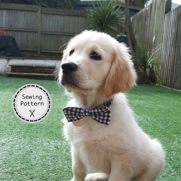 Sewing Dog Tie Pattern Etsy