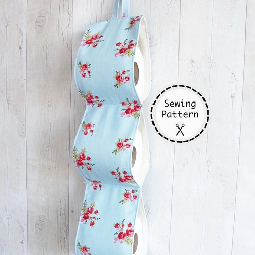 Toilet Roll Holder PDF Sewing Pattern Instant Download Etsy UK