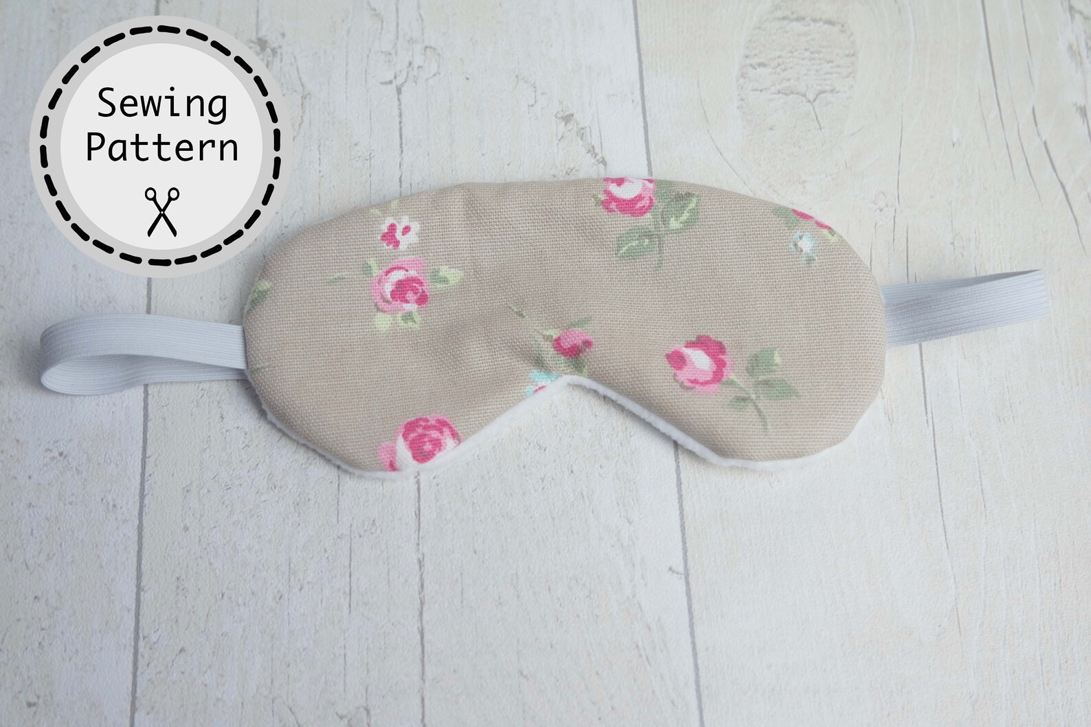 Eye Mask Paper Pattern / Sleep Mask Paper Sewing Pattern Etsy