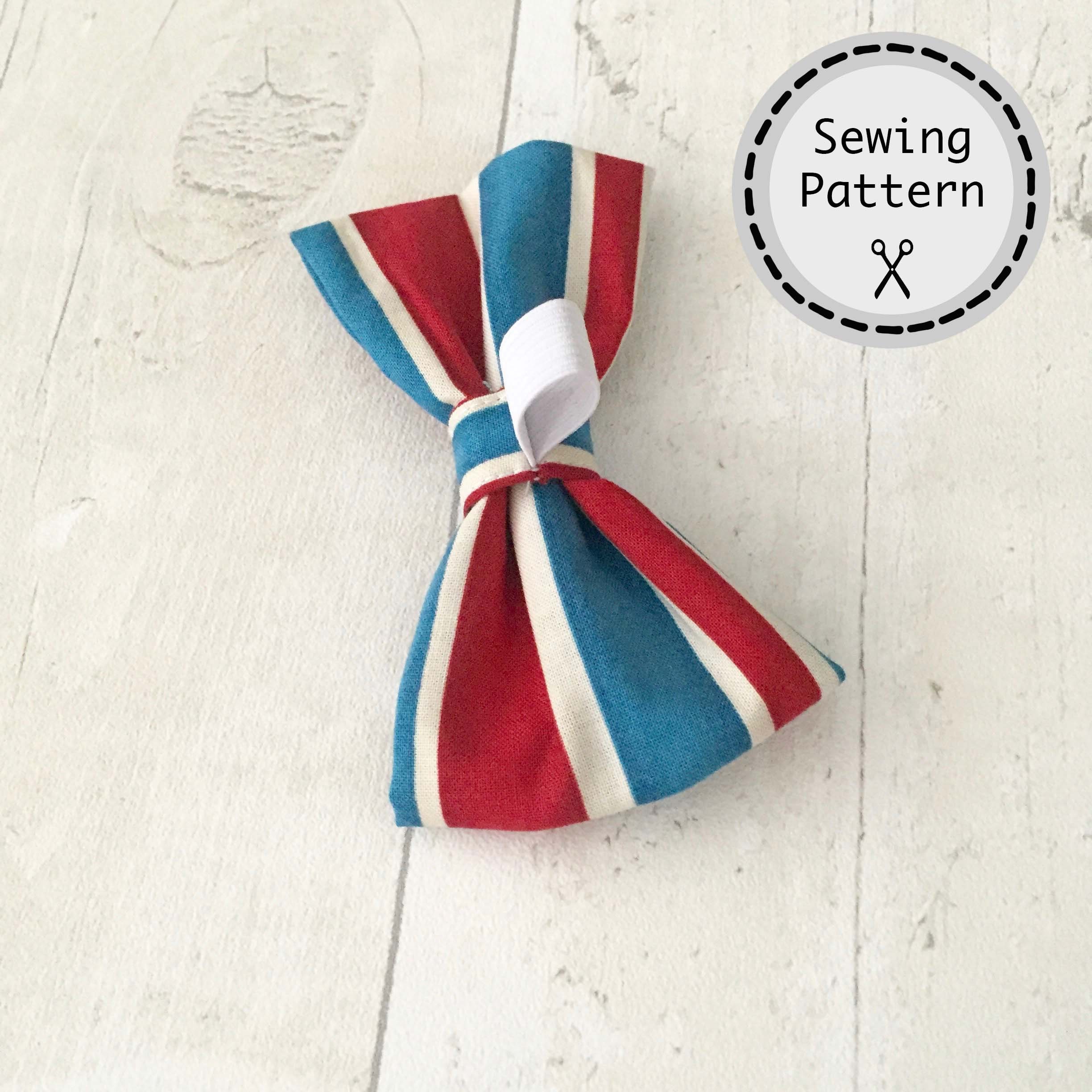 Dog Bow Tie PDF Sewing Pattern Instant Download Perfect for Etsy