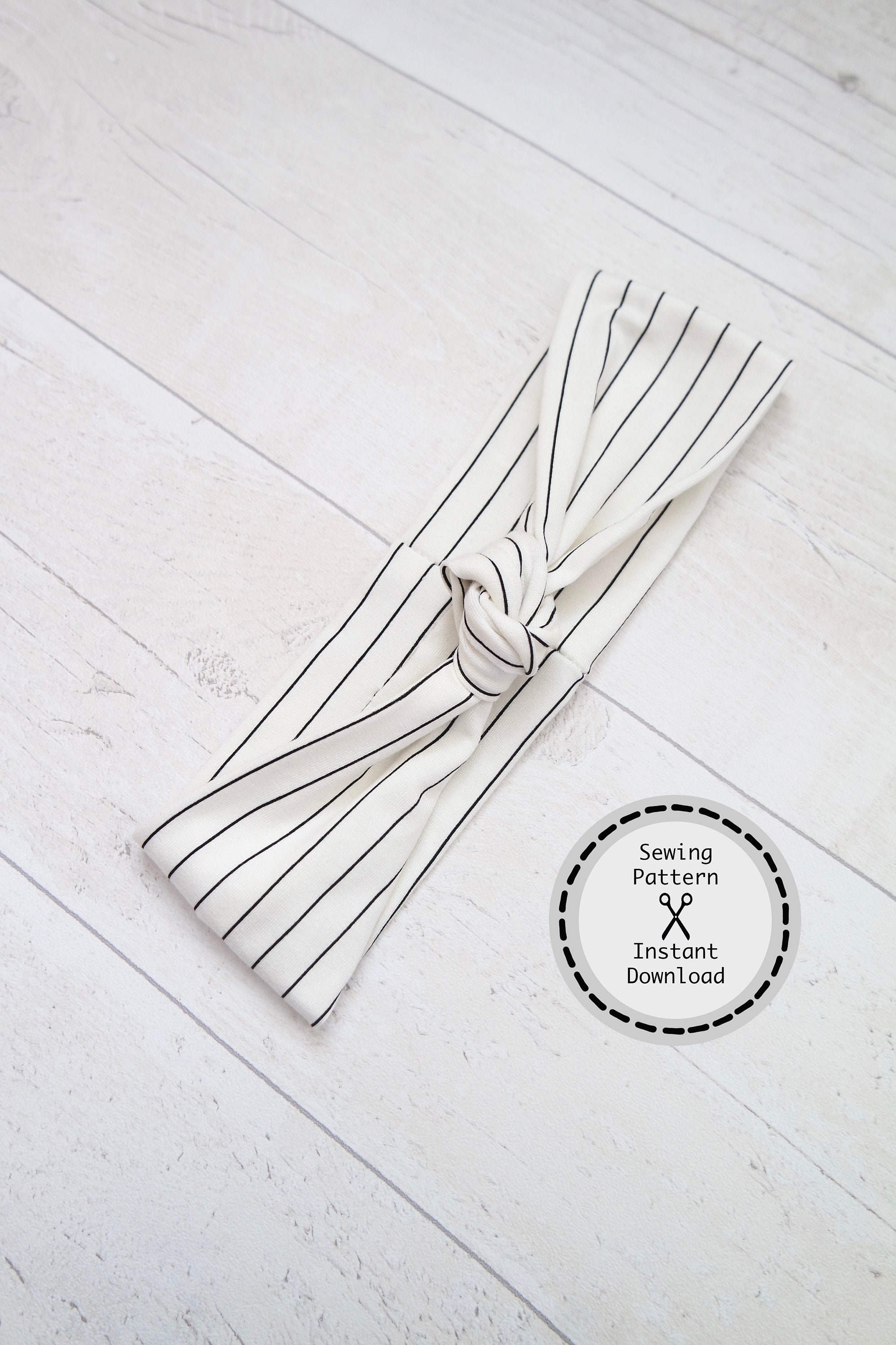 Knot Headband PDF Sewing Pattern, Adult Size Instant Download, Perfect ...