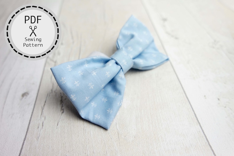 Dog Bow Tie PDF sewing pattern instant download perfect for | Etsy