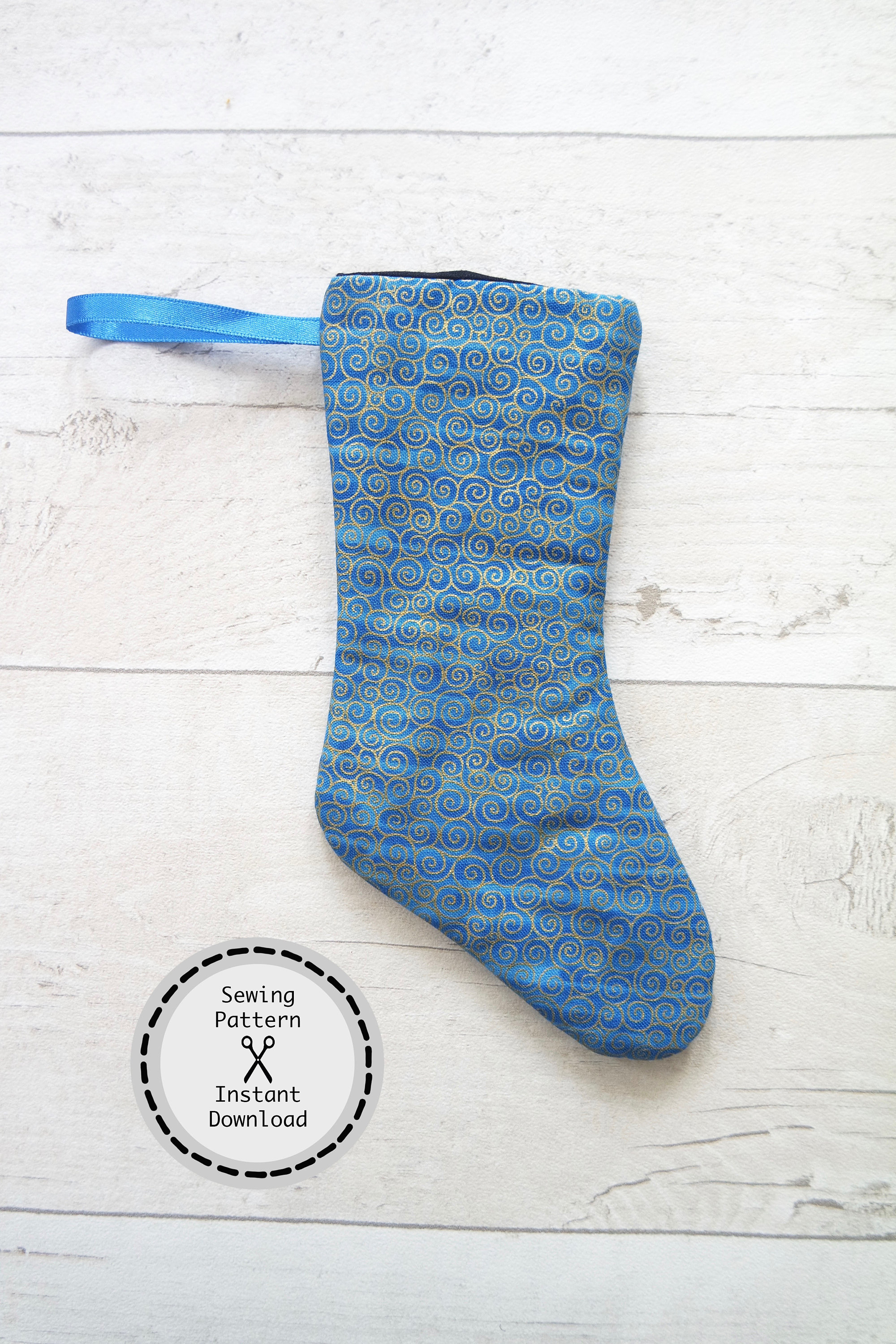 Mini Stocking PDF Sewing Pattern Instant Download Perfect | Etsy