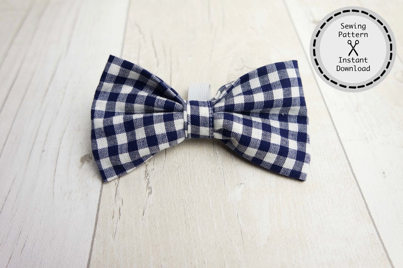 dog bow tie pdf sewing pattern instant download perfect for etsy