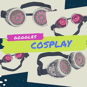 Cosplay Kaleidoscope Rave Outfit Glasses Festival Party EDM Goggle Sunglasses Diffracted Lens Eyewear