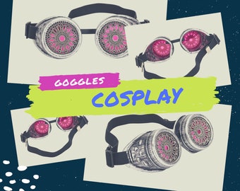 Cosplay Kaleidoskop Rave Outfit Gläser Festival Party EDM Brille Sonnenbrille Diffracted ObjektivBrille