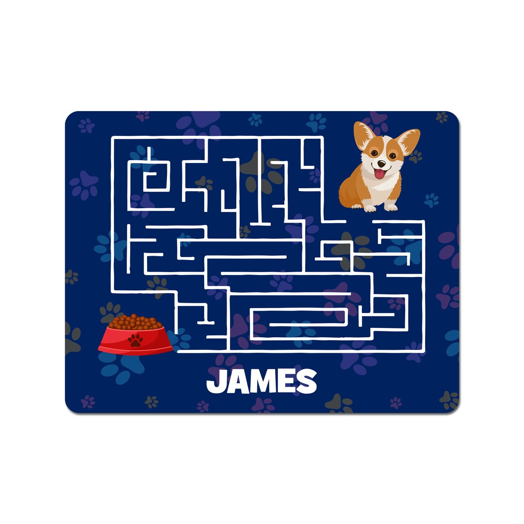 Editable Printable Custom Kids Placemats Personalized Puzzles Etsy