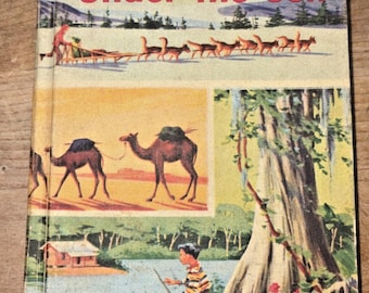 Zeldzaam vintage kinderboek "The New Under the Sun" hardcover 1957