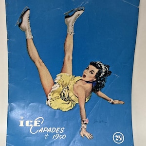 Vintage Program Ice- Capades of 1950 - Copyright 1949