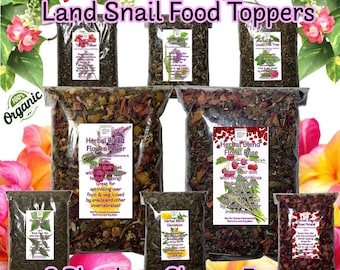 Bugznbits Natural Herbal Blends 250ml – Organic Snail Food, Protein-Rich Invertebrate Diet for Snails, Woodlice and Millipedes