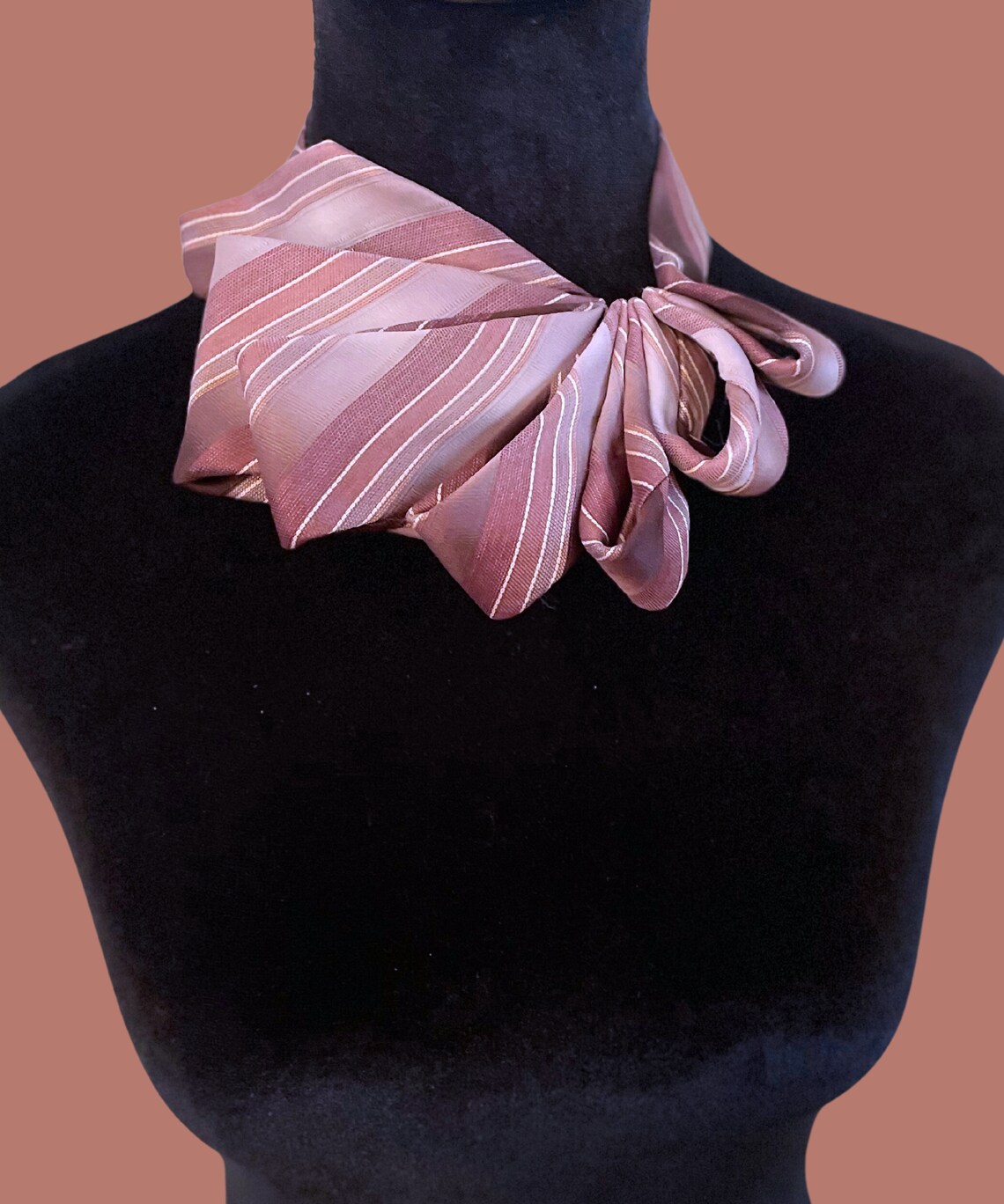 womens black necktie