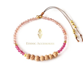 BRACCIALETTI MALA IN RUDRAKSHA SHIVA/SHAKTI - Sconti incredibili