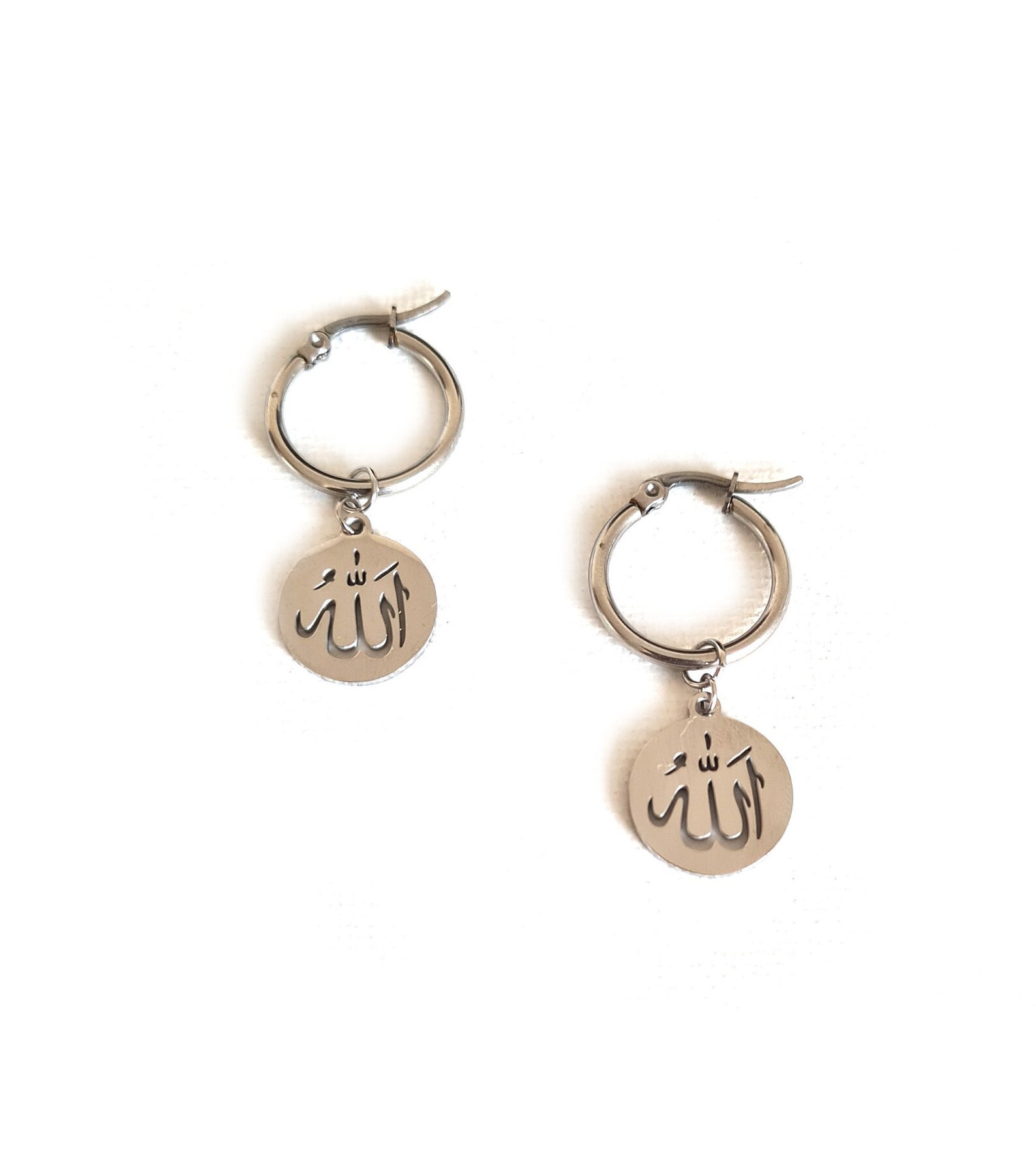 Allah Earrings, Islamic Earrings, Earrings Allah, Muslim Earrings