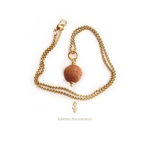 Bodhi necklace, hindu necklace, prayer chain necklace, buddhist necklace, necklace bead, meditation necklace, seed necklace, bodhi