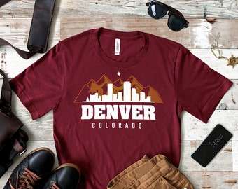 Koszulka Denver City | Góry Skaliste, Kolorado