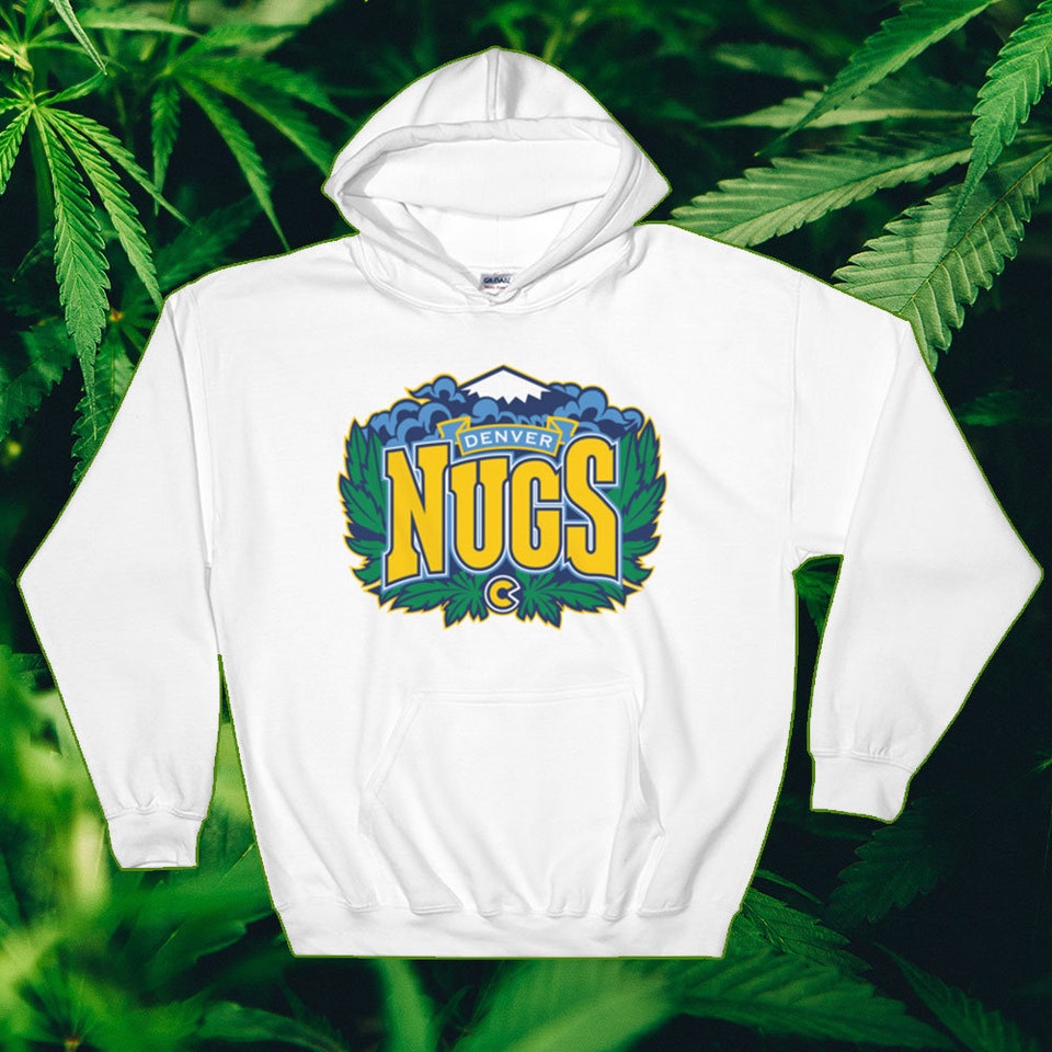 Denver "Nugs" T-Shirt | Stoner Tee | Cannabis Apparel | Basketball Shirt, Denver, Colorado