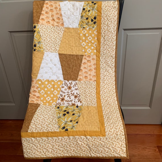 Handmade Quilt Table Quilt Lap Quilt Tumbler Style Quilt Etsy