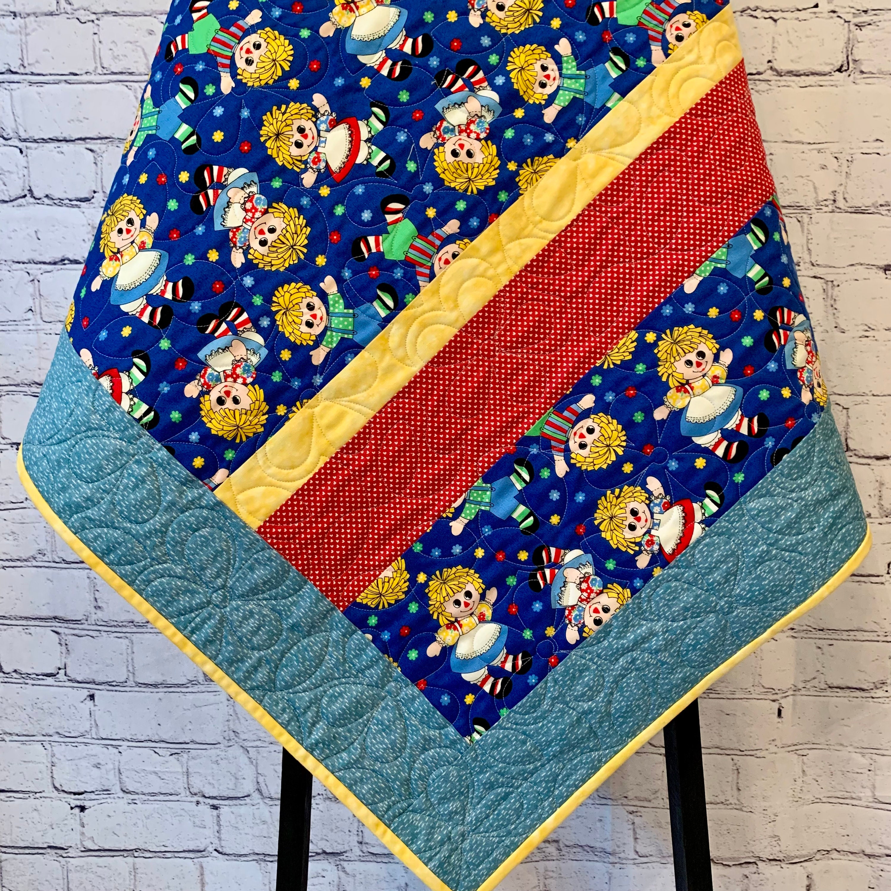 Raggedy ann blanket - Etsy 日本