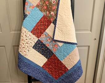Floral Patch Quilted Blanket NCU0DQQ0816