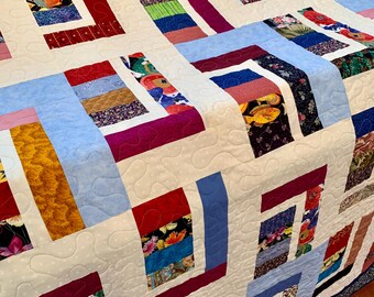 Nantucket Hideaway Quilt : Handgemachte Patchwork-Decke