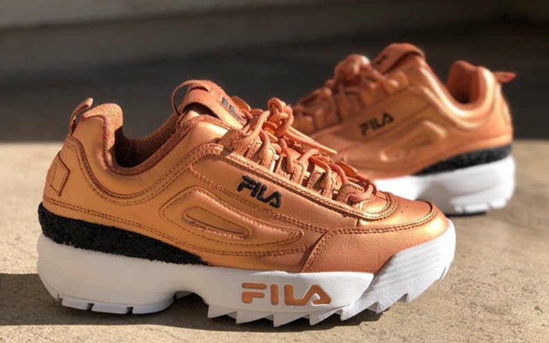fila disruptor ii rose gold