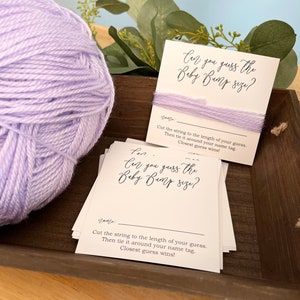 Giochi per baby shower stampabili / Carte da gioco Indovina il pancione